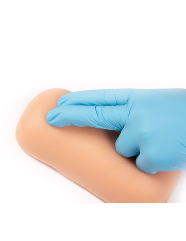 Vaccination trainer with strap for IM and...