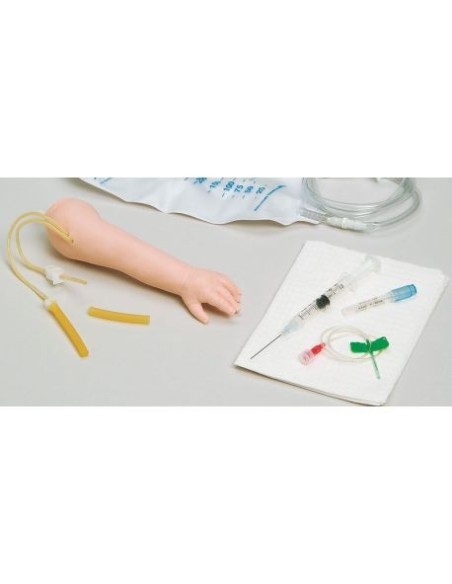 Braccio di neonato  per l'addestramento alle iniezioni Endovenose Erler Zimmer R10170
