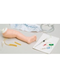 Pierna infantil para entrenamiento de inyección...