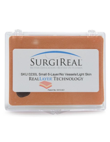 Simulated 6-layer subcutaneous tissue Clear skin, Erler Zimmer SRE0230L