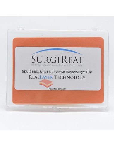 RealLayer 3-layer suture pad without vessels,...