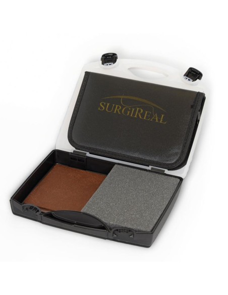 Kit de aprendizaje de sutura quirúrgica con almohadilla de 3 capas, piel oscura Erler Zimmer SRE0150K