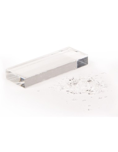 Artificial glass for splinter simulation Erler...