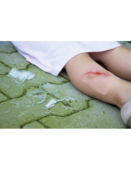 Moulage e simulazione di ferita con taglio da scheggia di vetro Erler Zimmer NW001