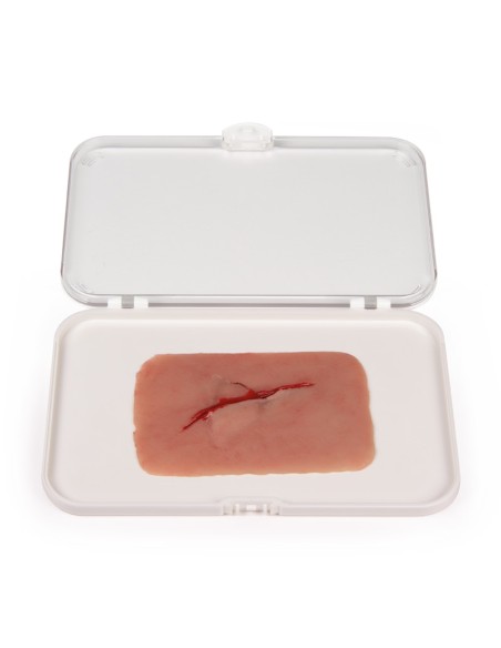 Moulage and simulation of wound with glass splinter cut Erler Zimmer NW001
