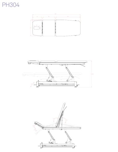 Elektrische Sonnenbank PH304