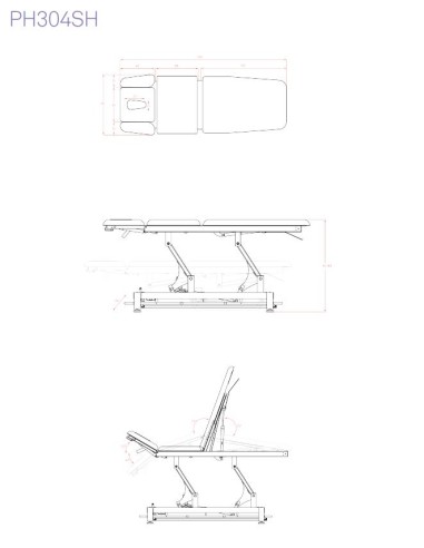 Banc solaire électrique PH304S