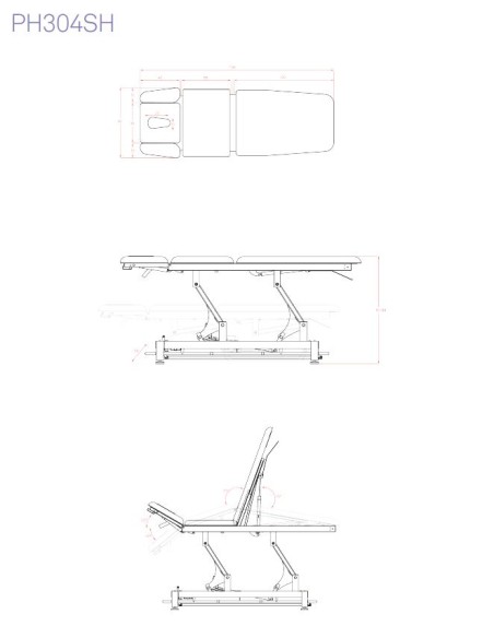 Banc solaire électrique PH304S