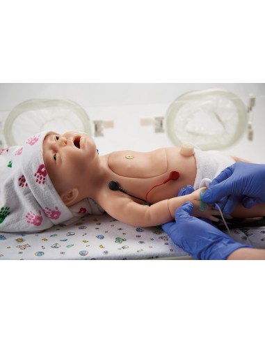 Simulatore per la rianimazione neonatale con...