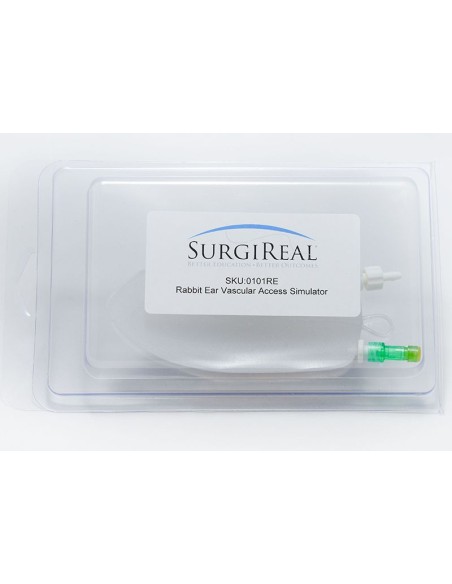 Simulador de acceso vascular con oreja de conejo Erler Zimmer SRE0101RE