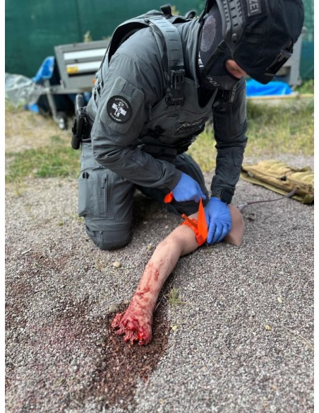 Entraîneur de garrot - Simulateur de bras qui saigne - EZ-SE300