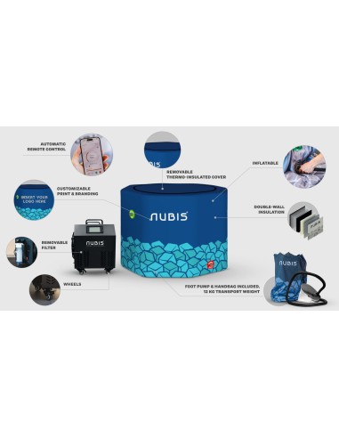Vasca portatile per crioterapia Nubis IceBath