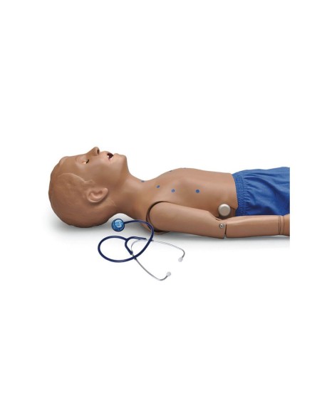 Skill trainer for auscultation of the heart and lungs – 5-year-old patient Erler Zimmer R17682