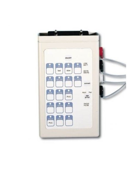 Interactive ECG simulator for the Erler Zimmer R10052/9 resuscitation simulator