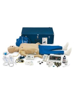 Patient in kritischem Zustand, medizinische Übungspuppe,...