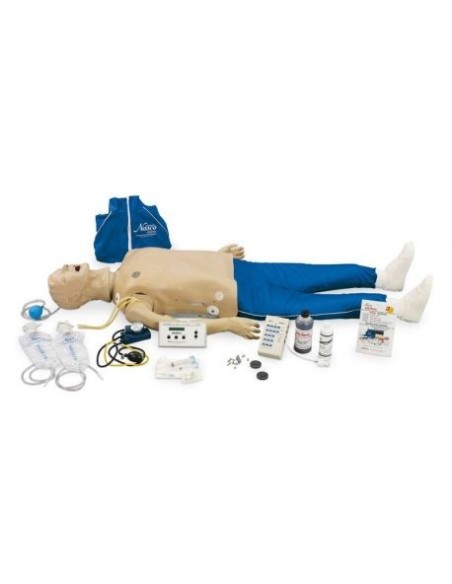 Patient en état critique, mannequin médical, adulte, modèle haut de gamme Erler Zimmer R10153/2