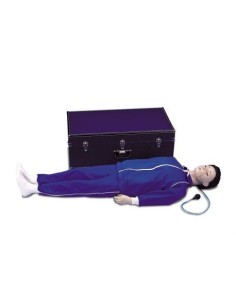 Reanimación cardiopulmonar, maniquí de cuerpo entero con...