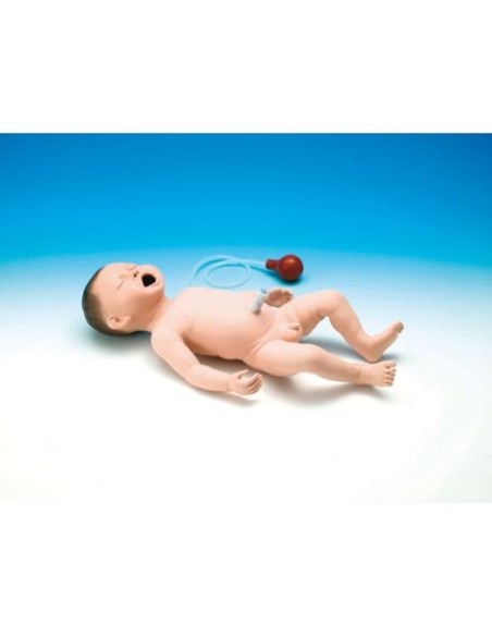 Maniquí para el entrenamiento en intubación y reanimación de un recién nacido - Erler Zimmer LM89