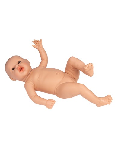 Infant manikin for parenting practice, female,...