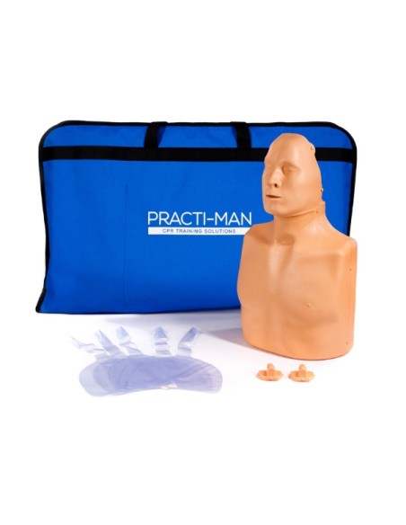 Maniquí de RCP para adultos y niños Practi-Man Basic