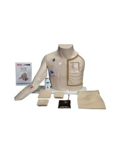 Simulatore per l'accesso al sistema venoso Chester Chest