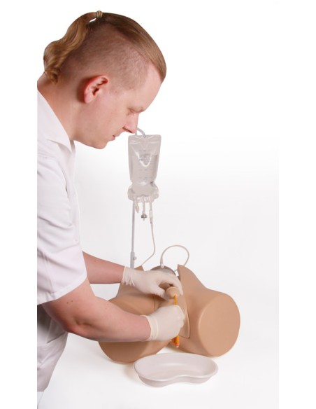 Simulatore di cateterizzazione vescicale maschile  - Erler Zimmer 7040