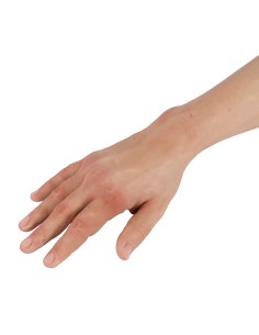 Hyper-realistic "Puncture Pete" arm for injections and...