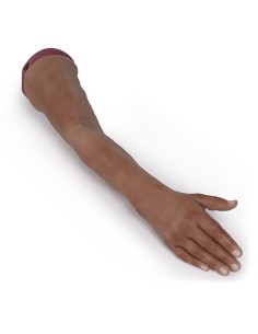 Hyper-realistic "Puncture Pete" arm for injections and... 2